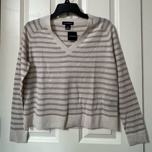 Club Monaco Zydie striped merino wool sweater